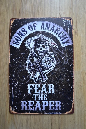 Sons anarchy blechschild - anarchy,