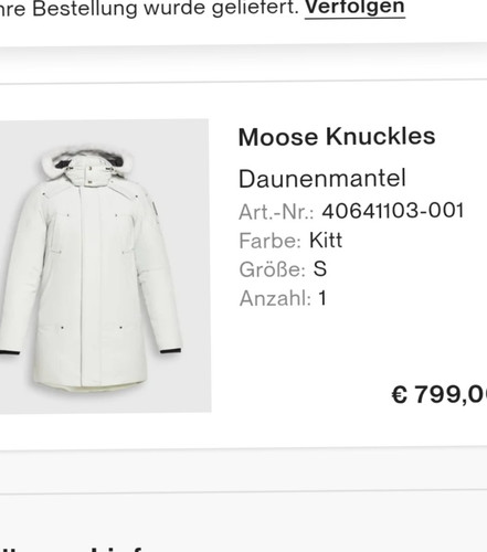 Moose knuckles jacke größe - knuckles,