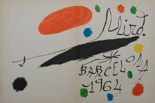 Joan miro barcelona 1964 - joan,