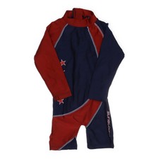 Zunblock, Sonnenschutzkleidung, Größe: 80, Elasthan/Polyester, Blau/Rot -rvZ