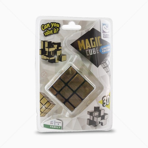 Magic cube clown games gold - cube,