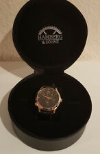 HAMBERG & SÖHNE Herren Automatikuhr, Travelmaster HS-0604! 