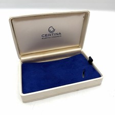 Certina Kurth Freres Uhrenbox seltene Box weiß Vintage 60er