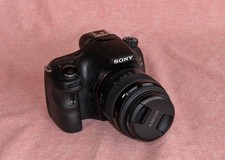 Sony Alpha SLT-A58K 20.1 MP SLR-Digitalkamera mit Sony 18-55mm  Kit Objektiv
