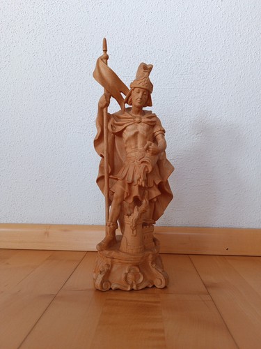 Holz figur heiliger - florian, h