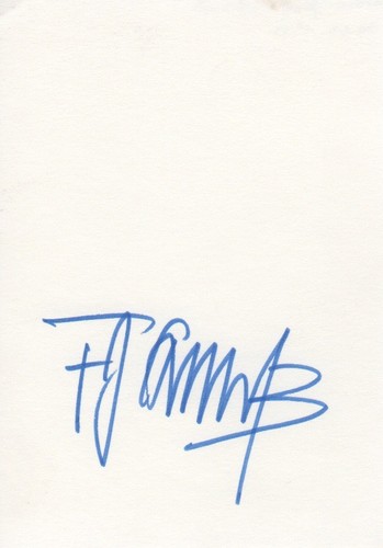 Franz josef strauß autogramm - josef,