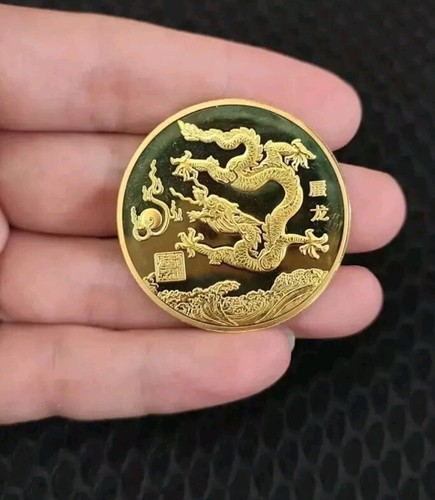 Chinesischer drache münze - drache,