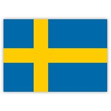 10 x Aufkleber Schweden -