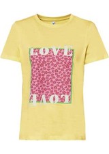 Shirt mit Spitze Gr. 40/42