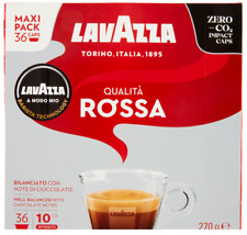 36 KAPSELN KAFFEE LAVAZZA A MODO MIO QUALITA' ROSSA ORIGINAL ITALIENISCH KAFFEE