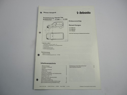 Renault kangoo einbauanleitung - kangoo,