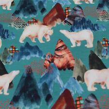 French Terry Eisbär 100 x 150