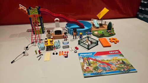 Playmobil city life 70987 pool - life,