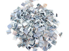 Mosaiksteine 650 g Weiß Blau