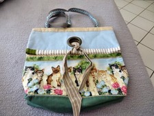 Einkaufsbeutel/-tasche, Schneiderarbeit, Baumwolle, Schultergurt (4340)