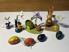 DDR Osterschmuck, Ostereier, Erzgebirge