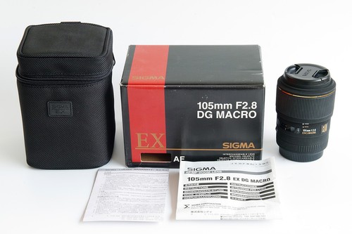 Sigma 105mm ex - sigma, f/2.8