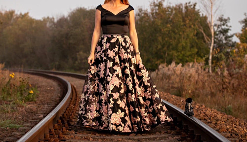 Crusz damen abendkleid lang - crusz,