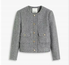 Weiche Bouclé-Blazer Gr. 48
