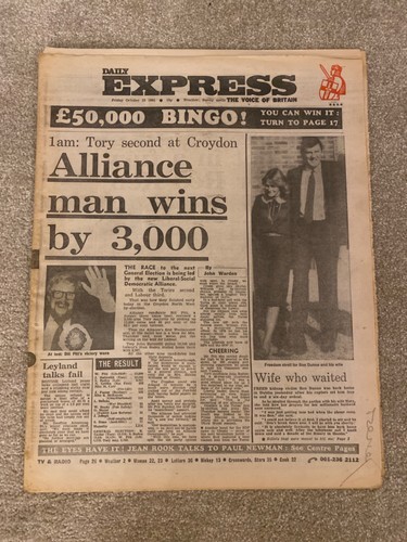 Daily express zeitung okt - daily, 1981