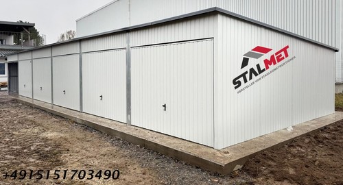 Fach blechgarage 18x6x2 - fach/blechgarage, 18x6x2,50m
