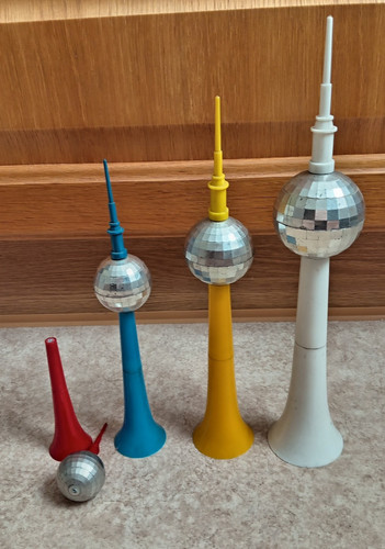 Ddr souvenir berlin - 4x,