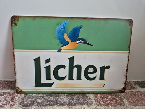 Licher pilsner retro schild - pilsner,