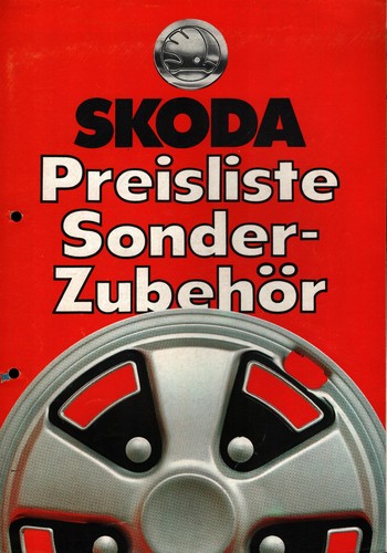 Prospekt skoda zubehör - zubehör, +