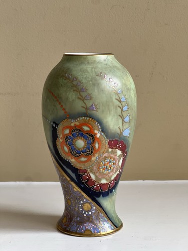 Art deco carlton ware - deco, vase