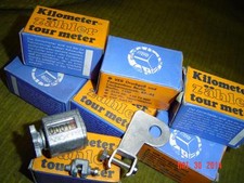 5 Oldtimer Fahrrad Kilometer Zähler Damenrad Herrenrad Jugendrad 26 Zoll NOS NEU