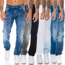 Cipo & Baxx Jeans Herren Regular Slim Fit Hose Dicke Nähte Freizeit Mens Pants