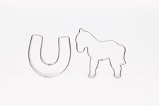 Ausstecher 2er Set Pferd und