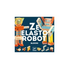 Djeco Ze Elasto Robot Blocks