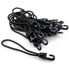 25 St. Spanngummis Spann Gummi-Planen-Spanner Expander-Schlinge für Werbe-Banner