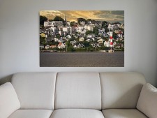Leinwandbild: Hamburg Blankenese und die Elbe - Fotos Bilder Wandbilder Poster