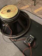 Eminence Omega 18Pro 4 Ohm Subwoofer Tieftöner Bass Pa