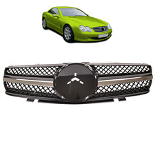 Sport Kühlergrill Schwarz