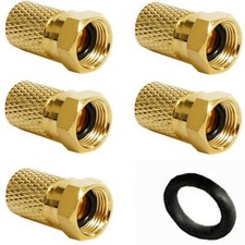 VG F-Stecker 7/ 8 mm mit