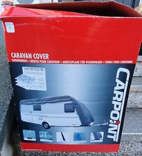 Carpoint Abdeckplane für Wohnwagen 3 Schichten Gr. L (L610-H220-B250)