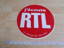 Vintage Radio Aufkleber - ICH