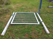 Gartentor Industrietor Doppelstabmattenzaun -Tür Gartentür, 1 flg.