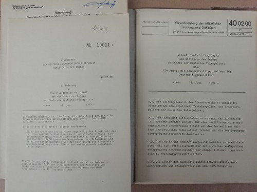 Ddr mdi vopo - ddr, dv