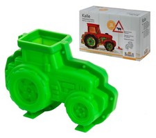 Backform in 3D-Optik/Vollbackform "TRAKTOR" – Kalle der Traktor (Silikon)