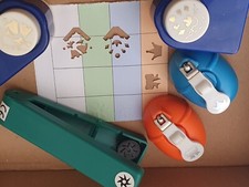 4 Stanzer+ 1 Präger zum Basteln