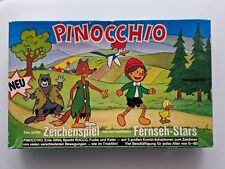 Pinocchio Zeichenspiel - Malschablonen - 1977 - MAGNETO - 3 Schablonen - vintage