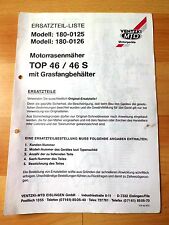 Ventzki MTD  Motorrasenmäher  Top 46 / 46 S  Ersatzteilliste