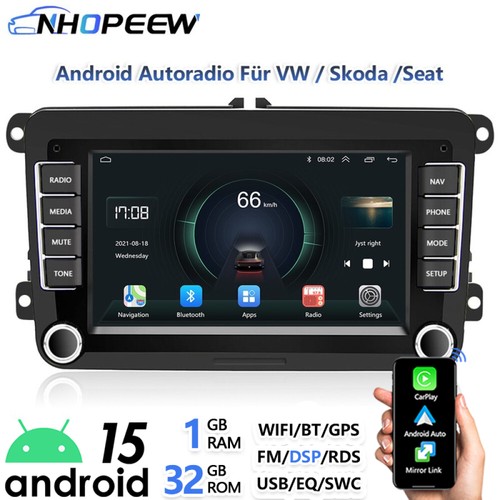 Autoradio android 15 gps - 7",