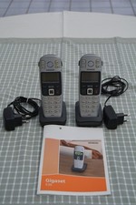 Tasten Seniorentelefon Siemens Gigaset E360 mit 2 Telefone, 2 Ladeschalen, Akkus