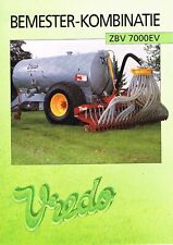 Vredo ZBV 7000EV, orig. niederl. Prospekt 1992