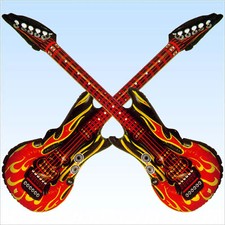 2 x Rocker Luftgitarre Feuer